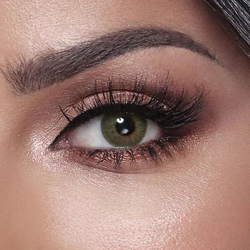 Elite Silky Green - Premium Colored Contact Lenses | Optical Plaza