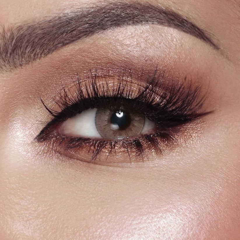 Elite Sandy Brown - Premium Colored Contact Lenses | Optical Plaza