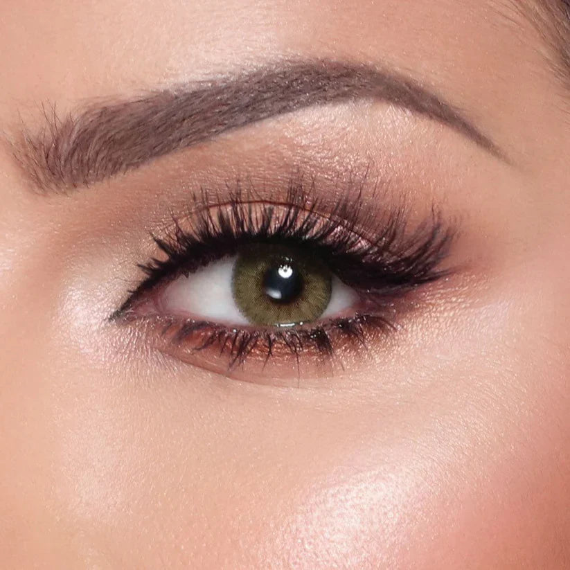 Elite Silky Gold - Premium Colored Contact Lenses | Optical Plaza
