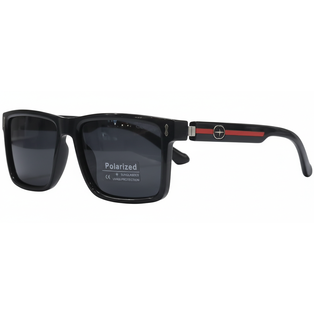 Gucci Premium Polarized Sunglasses for Men (Black And Red)