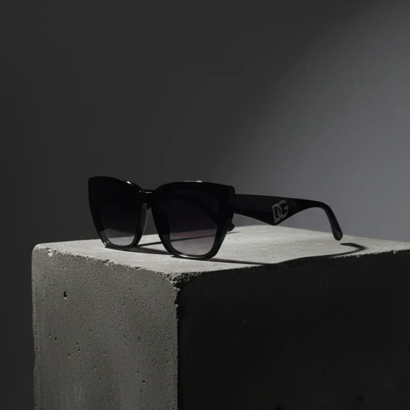 Dolce & Gabbana Black Polarized Sunglasses – Premium Fashion Shades | Optical Plaza
