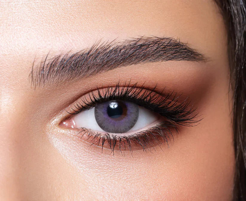 Elite Lavender Grey - Premium Colored Contact Lenses | Optical Plaza