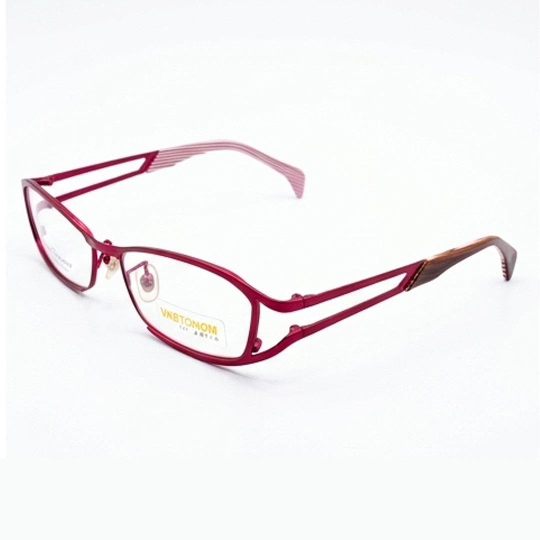 Vastonom Paris Burgundy Cat-Eye Glasses for Women - Stylish Lightweight Fashion Eyewear Pakistan | Female Glasses