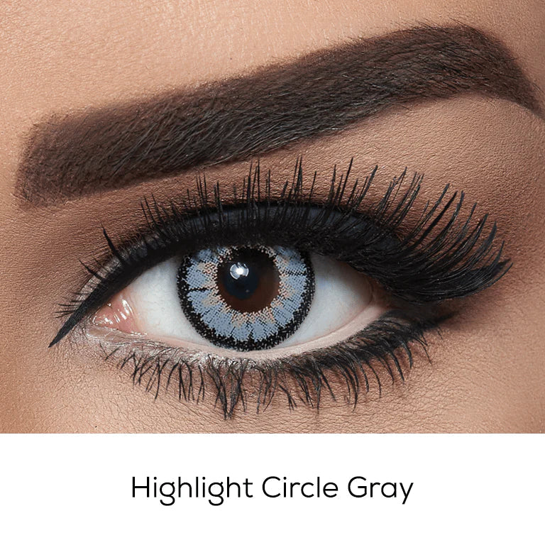 Highlight Circle Grey Contact Lens | Optical Plaza