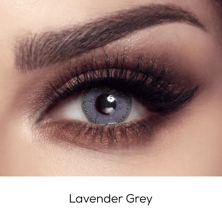 Elite Lavender Grey - Premium Colored Contact Lenses | Optical Plaza