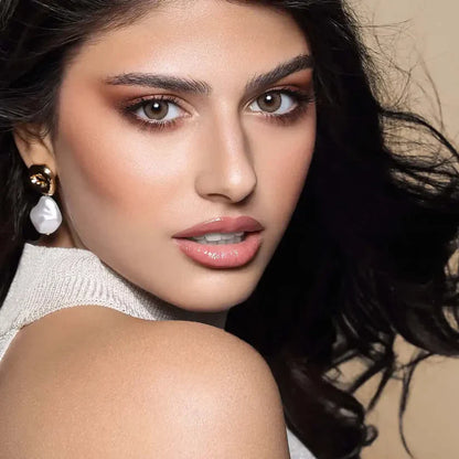 Diamond Agate Brown Contact Lens | Optical Plaza
