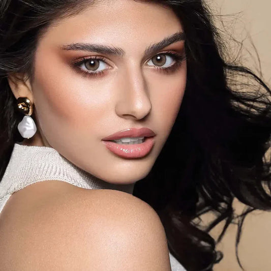 Diamond Agate Brown Contact Lens | Optical Plaza