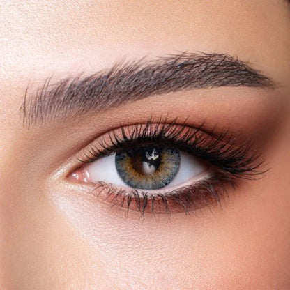 Bella One Day Ocean Blue prescription colour contact lenses up to -6.00