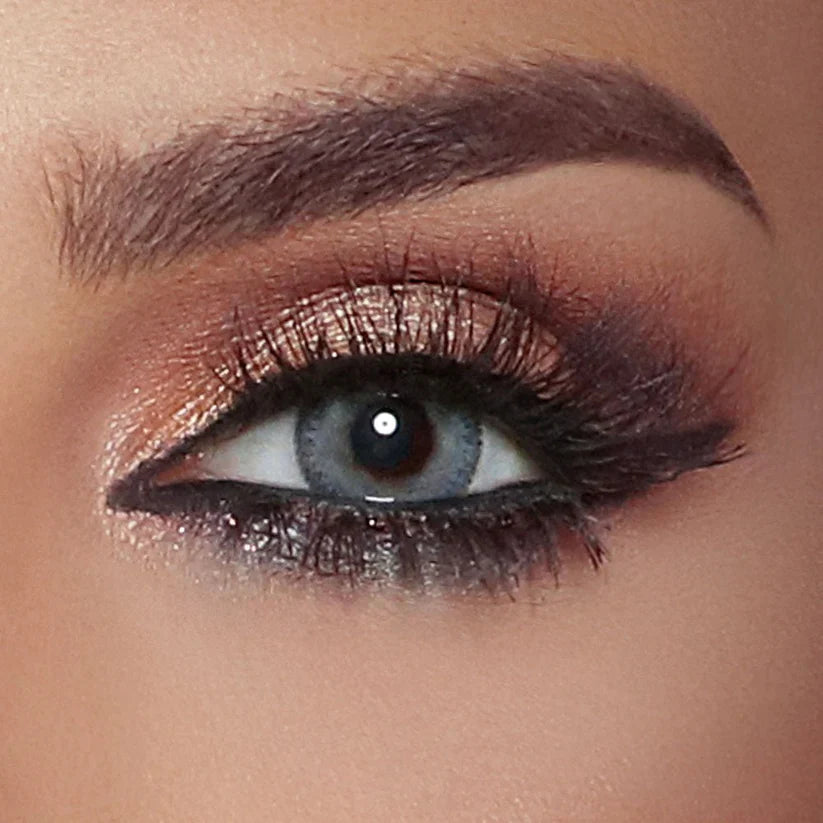 Glow Navy Grey Contact Lenses | Optical Plaza