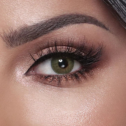 Elite Silky Green - Premium Colored Contact Lenses | Optical Plaza