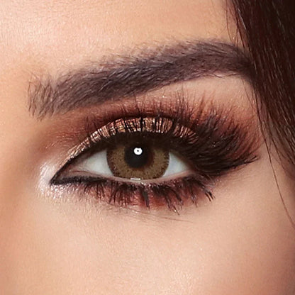 Glow Radiant Hazelnut Contact Lens | Optical Plaza