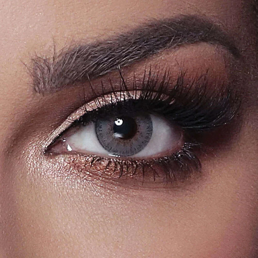 Elite Grey Beige - Premium Colored Contact Lenses | Optical Plaza