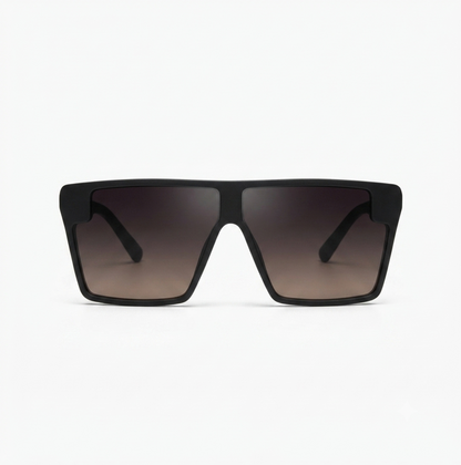 Full rim matte square sunglasses product photo
