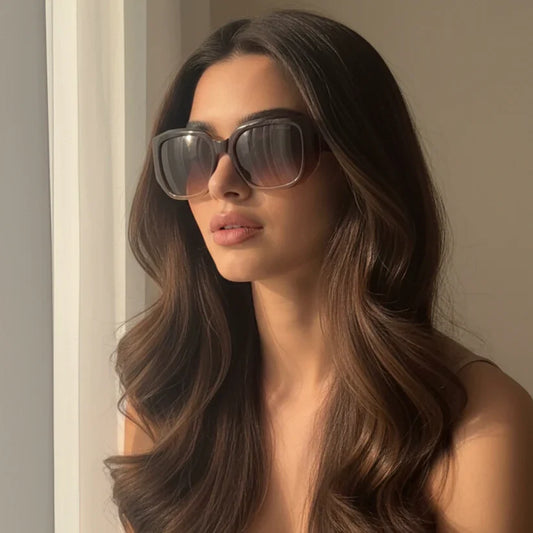 GUCCI Crescent Glow Polarized Shades – Premium UV Protection Sunglasses | Optical Plaza