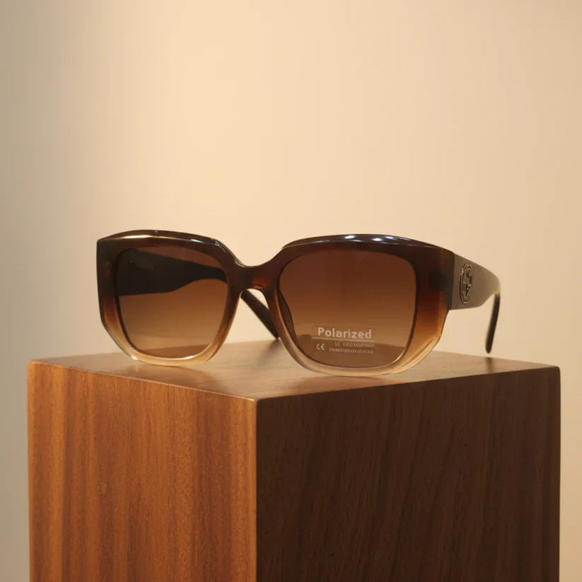 GUCCI Crescent Glow Polarized Shades – Premium UV Protection Sunglasses | Optical Plaza
