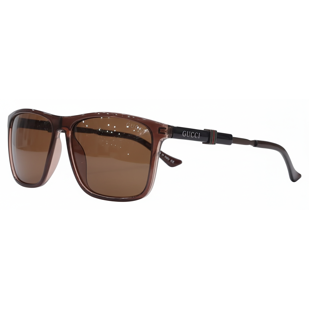 GUCCI Men’s Polarized Sunglasses Model 24020 – UV Protection Stylish Designer Eyewear | Men's Sun Glasses