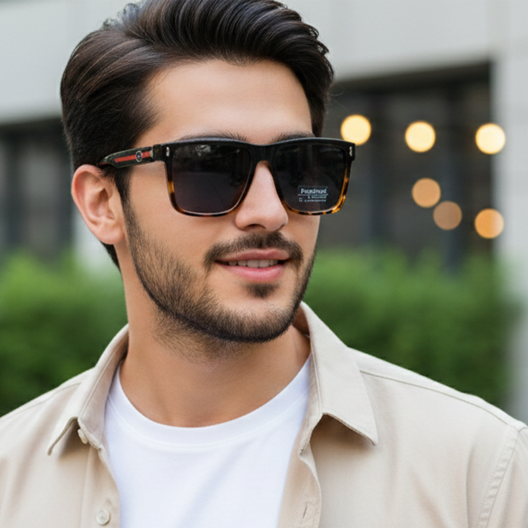 Gucci Polarized Sunglasses for Men Tiger - Premium UV Protection Model 8949 Stylish Eyewear Pakistan | Men's Sun Glasses