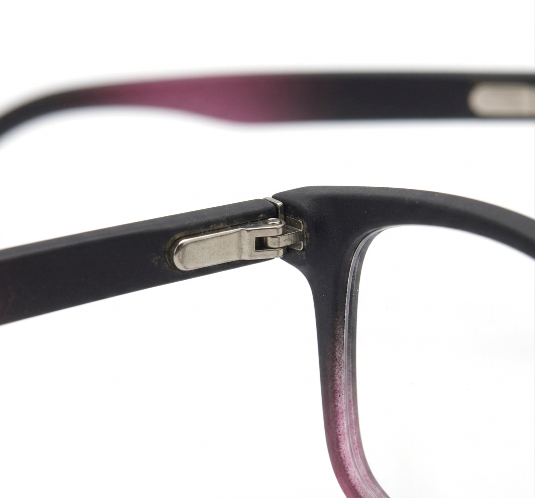 Ombre Burgundy Square Glasses | Female Glasses