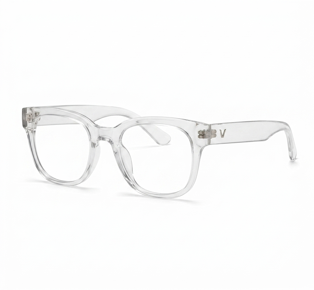 Premium Clear Square Glasses | Female Glasses