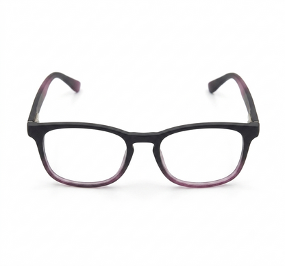 Ombre Burgundy Square Glasses | Female Glasses