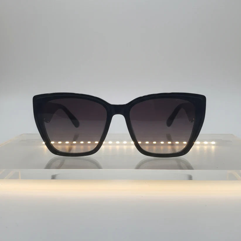 Dolce & Gabbana Black Polarized Sunglasses – Premium Fashion Shades | Optical Plaza