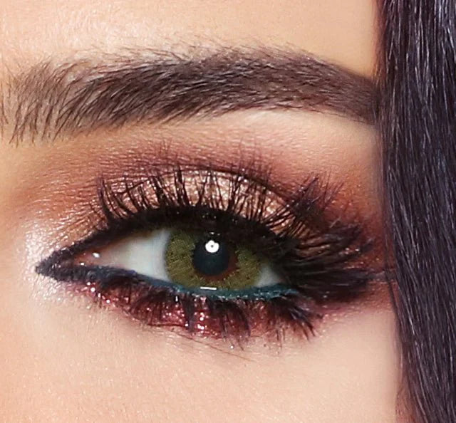 Glow Lime Green Contact Lenses | Optical Plaza