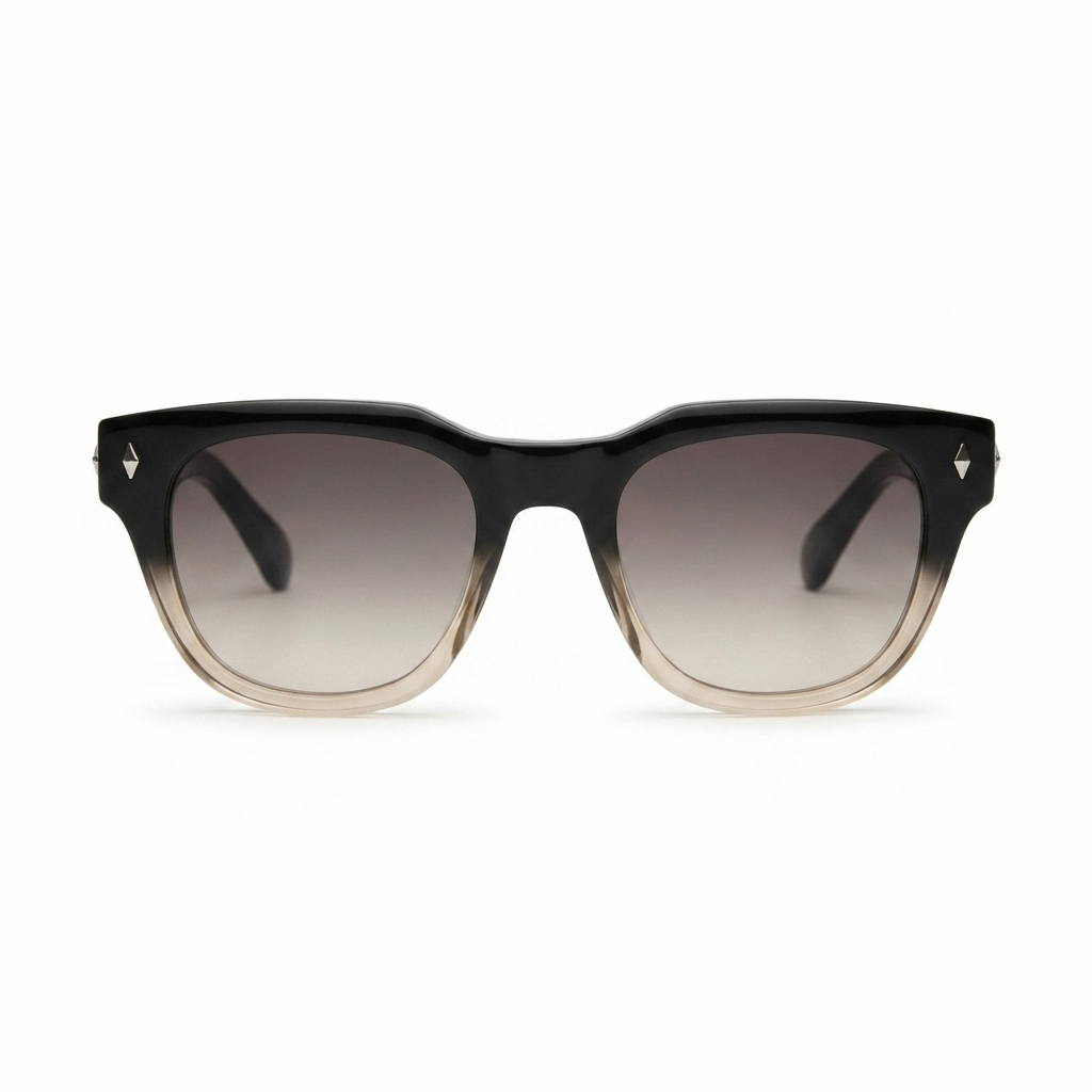 Modern MOSCOT designer sunglasses with a black gradient frame