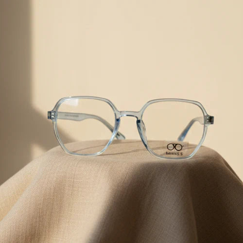 Petal Blue Frame Eyeglasses | Elegant Blue Optical Frame for Everyday Style – Optical Plaza