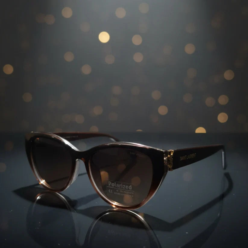 SAINT LAURENT ZeroEdge Royal Frame Polarized Sunglasses – Premium UV Protection | Optical Plaza