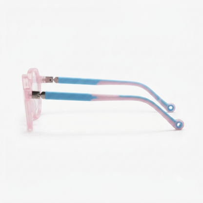 Comfortable girls' eyeglasses designed for school and everyday wear.