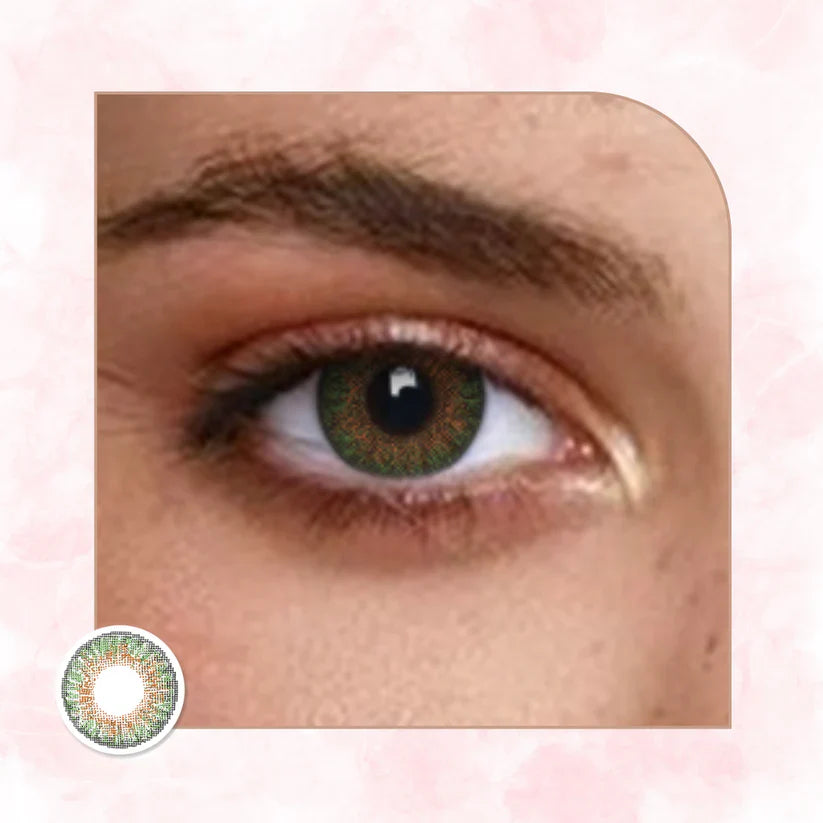 Veni Gemstone Green VC-14 Colored Contact Lens | Optical Plaza