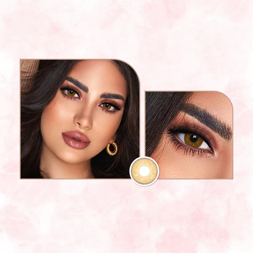 Veni Russian Brown Colored Contact Lens – VC-03 | Optical Plaza