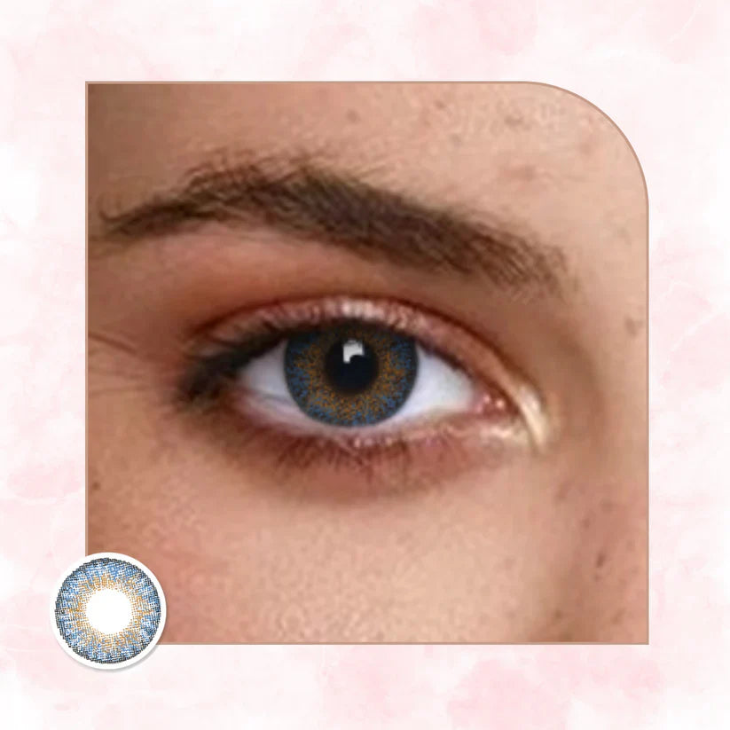Veni Ocean Blue VC-10 Colored Contact Lens | Optical Plaza