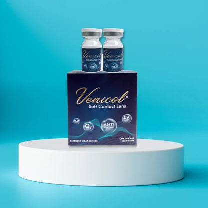 Venicol Transparent Contact Lens | Clear Vision Comfort – Optical Plaza