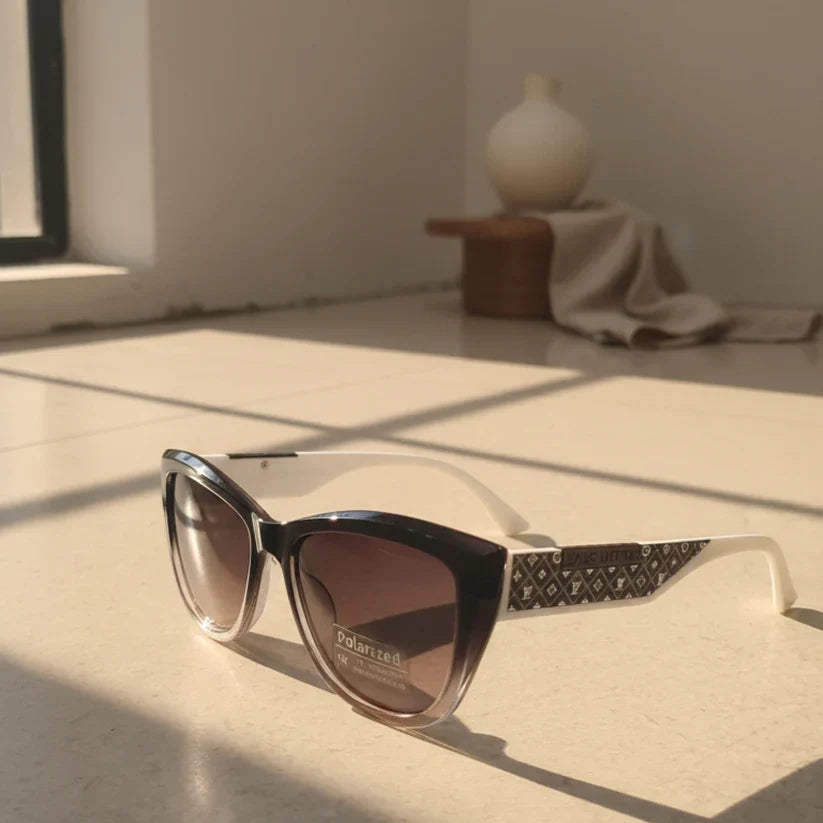 Louis Vuitton NovaBeam White Gold Polarized Luxury Sunglasses – Premium UV Protection | Optical Plaza