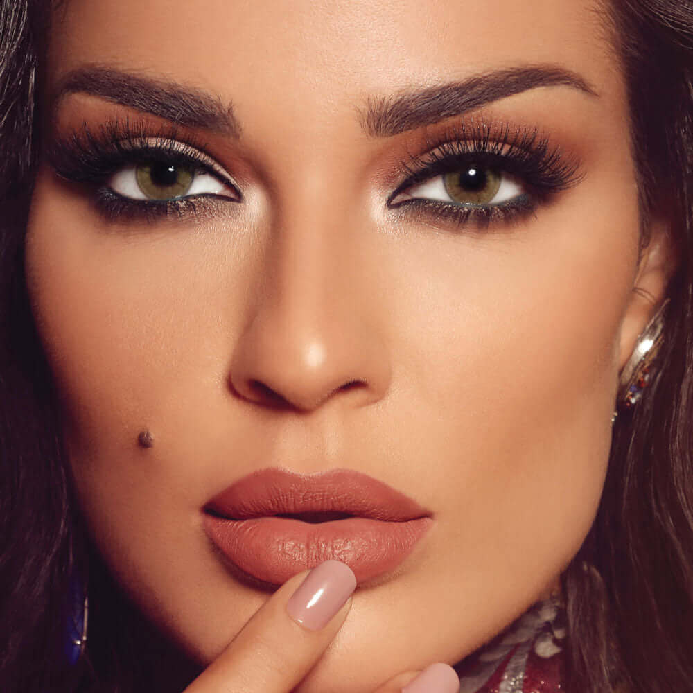 Bella One Day Citrine Crystal prescription colour contact lenses up to -6.00
