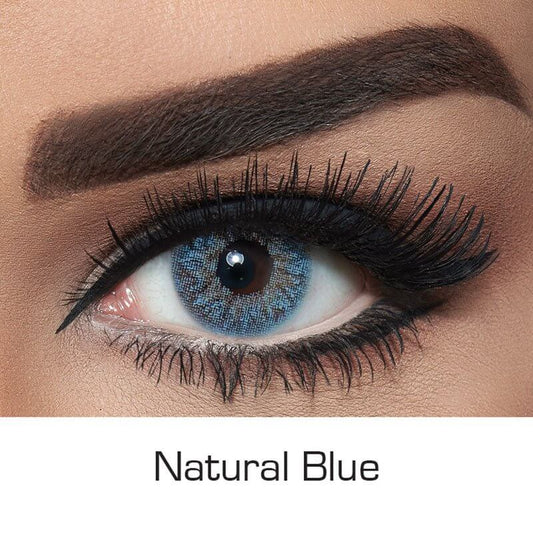 Natural Blue Contact Lenses by Optical Plaza
