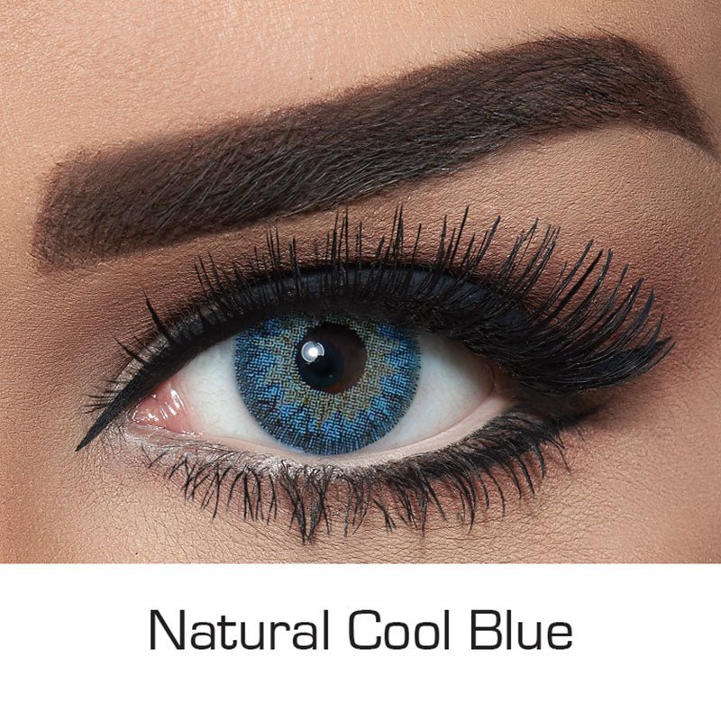 Natural Cool Blue Contact Lens | Optical Plaza
