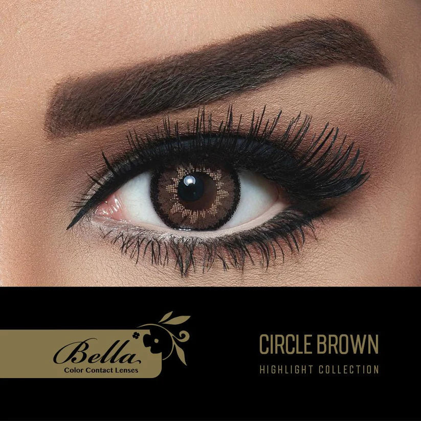 Highlight Circle Brown Contact Lens | Optical Plaza