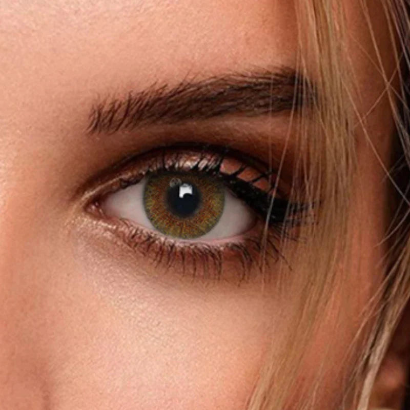 Veni Honey Colored Contact Lens VC-09 by Optical Plaza
