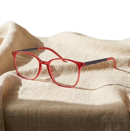 Wine Red Designer Spectacles Frame for Women | Female Glasses
