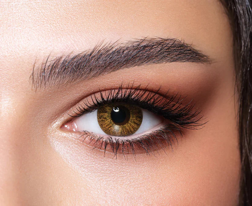Natural Cool Hazel Contact Lenses by Optical Plaza