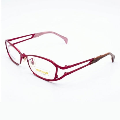 Vastonom Paris Burgundy Cat-Eye Glasses for Women - Stylish Lightweight Fashion Eyewear Pakistan | Female Glasses