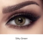 Elite Silky Green - Premium Colored Contact Lenses | Optical Plaza