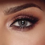 Elite Amber Grey - Premium Colored Contact Lenses | Optical Plaza