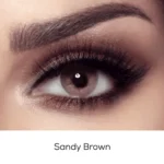 Elite Sandy Brown - Premium Colored Contact Lenses | Optical Plaza