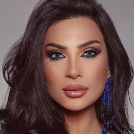 Glow Navy Grey Contact Lenses | Optical Plaza