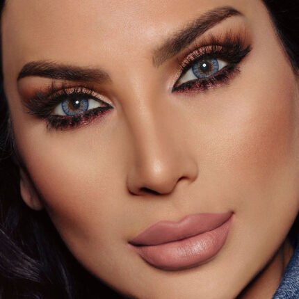 Glow Vivid Blue - Premium Colored Contact Lenses | Optical Plaza