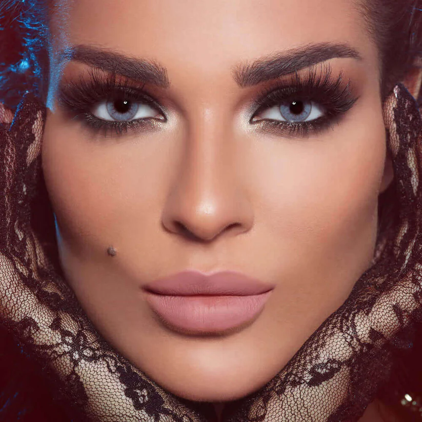 Bella One Day Color Contact Lenses – Bluish Grey