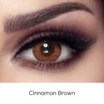 Elite Cinnamon Brown - Premium Colored Contact Lenses | Optical Plaza